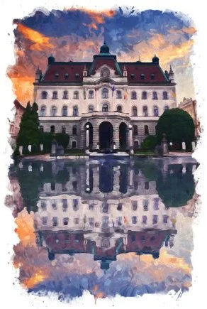 Ljubljana Slovenia Unique Watercolor Graphics 49945491 1 580x435 1 Slovenian Translator Brisbane