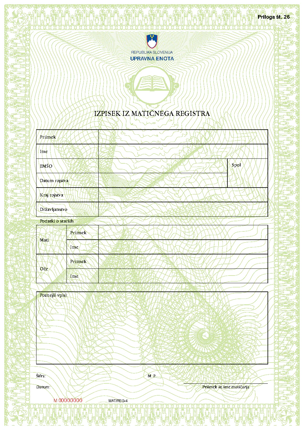 Slovenian Birth Certificate Translation Slovenian Translator Brisbane