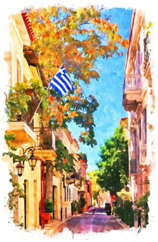 Athens Greece Unique Watercolor Graphics 49926093 1 1 580x435 1 3 NAATI Certified Greek Translations